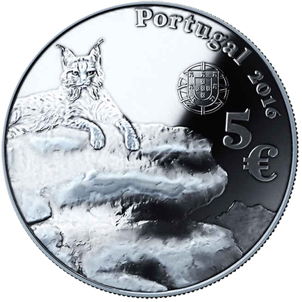 Portugal 5€ Lince Ibérico 2016