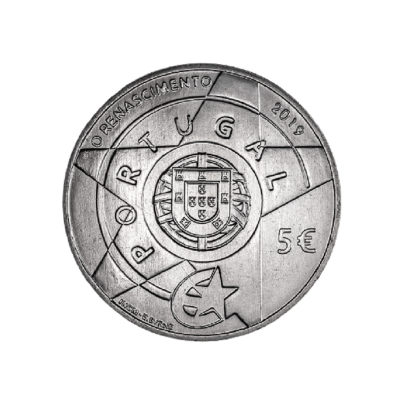 Portugal 5€ O Renascimento 2019