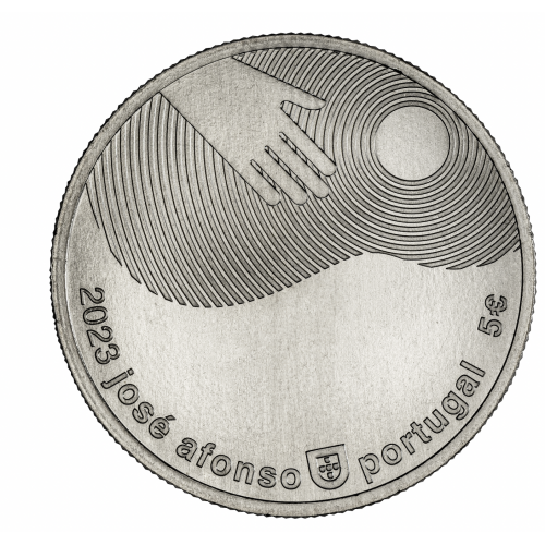 Portugal 5€ José Afonso 2023