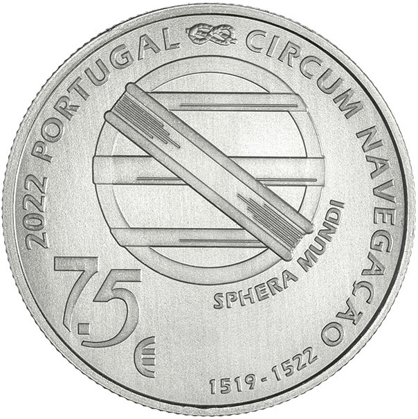 Portugal 7,50€ Fernão de Magalhães - Conclusão 2022