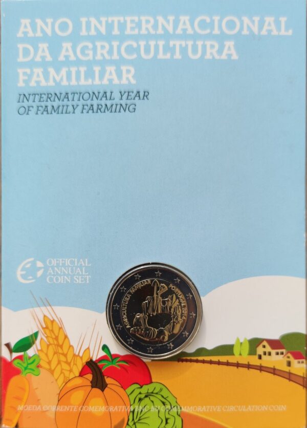 Portugal 2€ Agricultura Familiar 2014 BNC