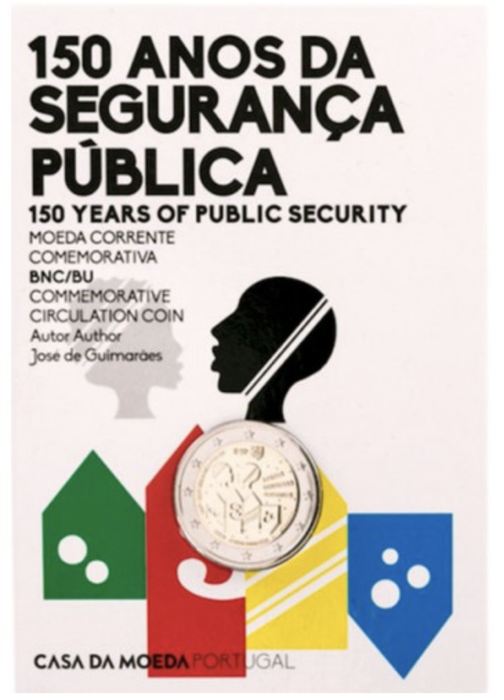 Portugal 2€ 150 anos PSP 2017 BNC