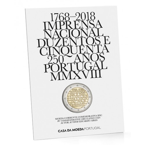 Portugal 2€ INCM 2018 BNC
