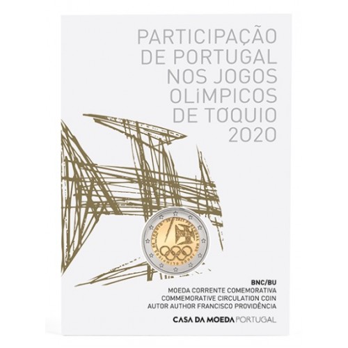 Portugal 2€ Jogos Olímpicos Tóquio 2021 BNC