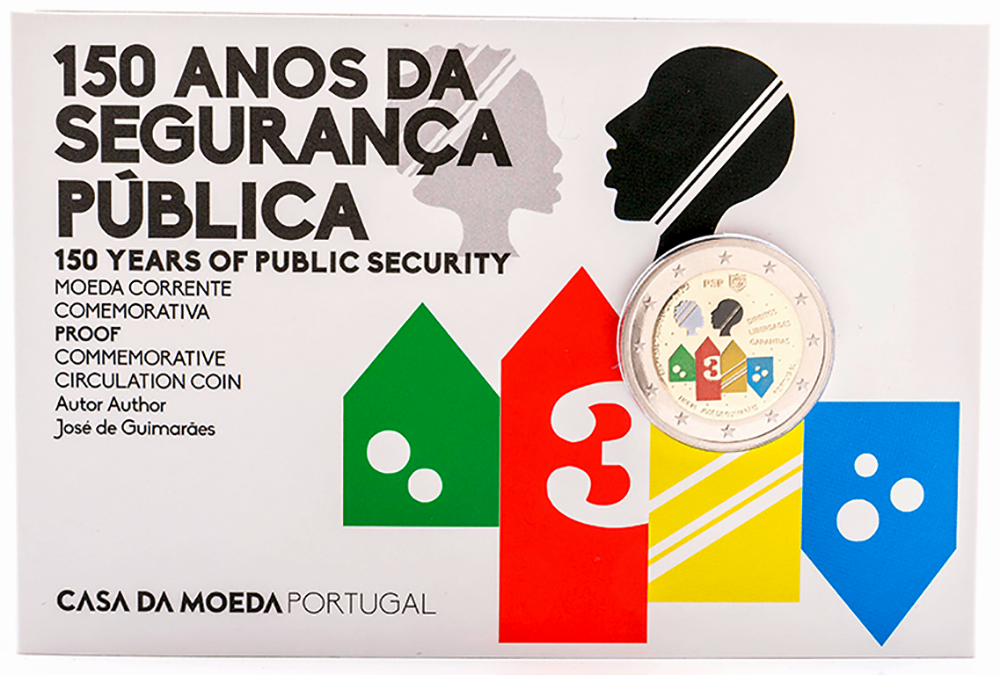 Portugal 2€ 150 anos PSP 2017 Proof