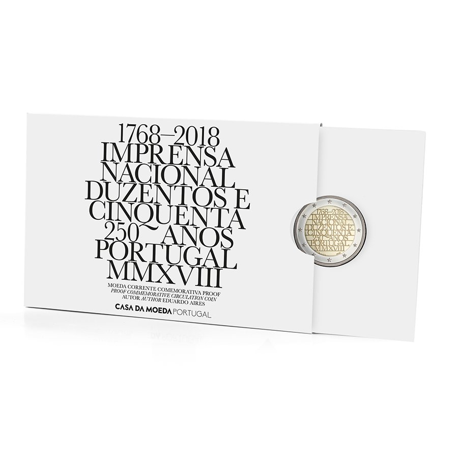 Portugal 2€ INCM 2018 Proof
