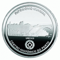 Portugal 2,50€ Centro Histórico do Porto 2008 Prata Proof