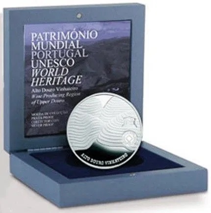 Portugal 2,50€ Alto Douro Vinhateiro 2008 Prata Proof