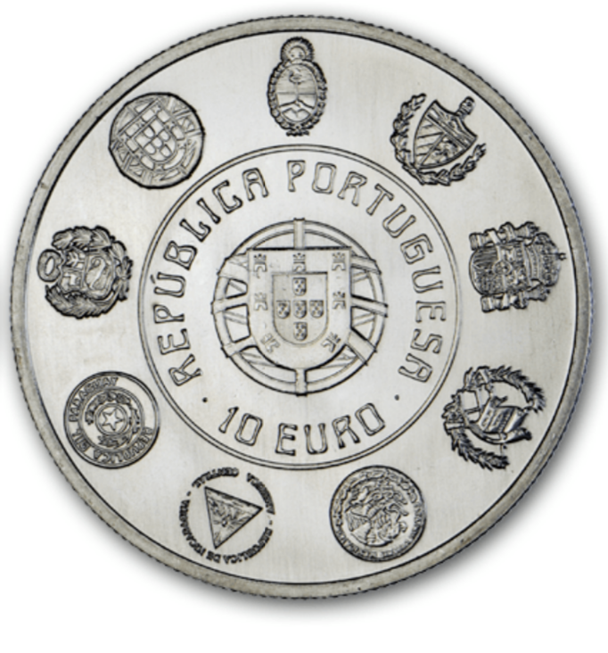 Portugal 10€ Série XX Ibero-Americana 2012
