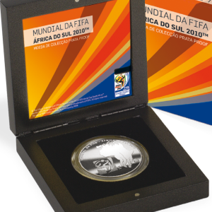 Portugal 2,50€ Mundial Futebol 2010 Prata Proof