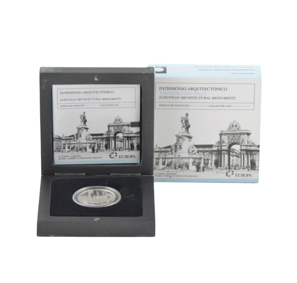 Portugal 2,50€ Terreiro do Paço 2010 Prata Proof
