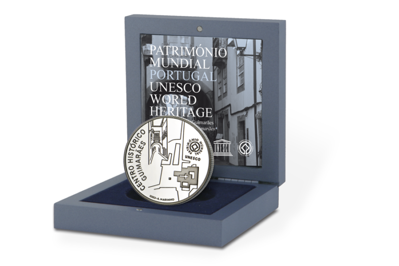 Portugal 2,50€ Centro Histórico de Guimarães 2012 Prata Proof
