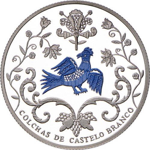Portugal 2,50€ Colchas de Castelo Branco 2015 Prata Proof