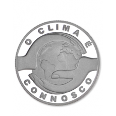 Portugal 2,50€ Alterações Climáticas 2015 Prata Proof