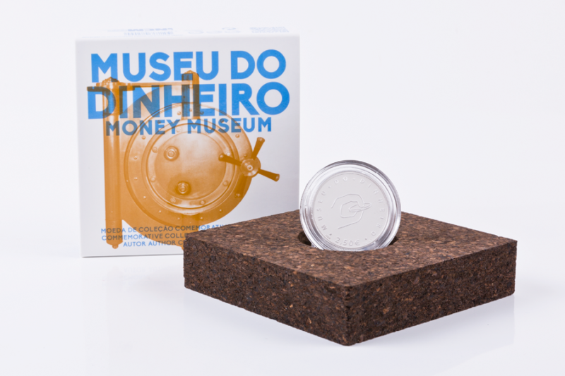 Portugal 2,50€ O Museu do Dinheiro 2016 Prata Proof