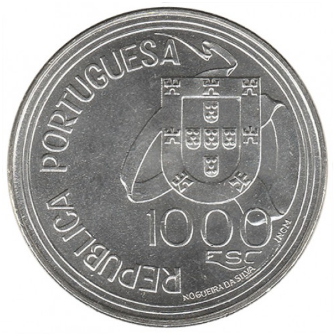 Portugal 1000$00 Tratado de Tordesilhas 1994
