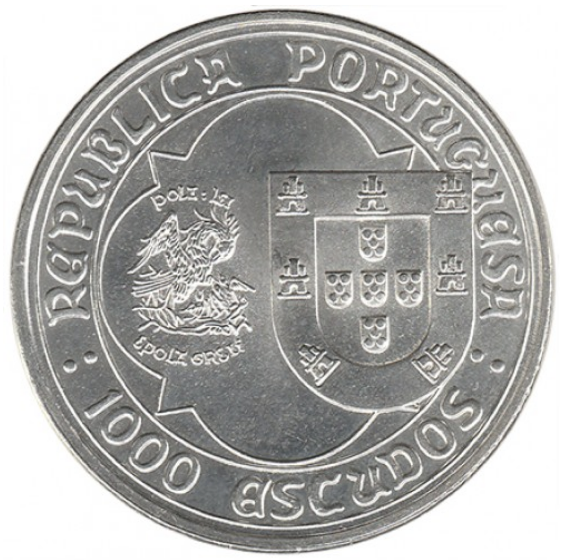 Portugal 1000$00 D. João II 1995
