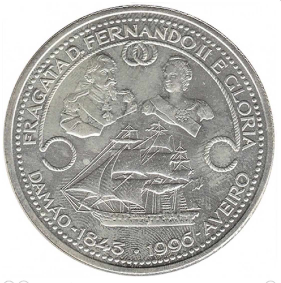 Portugal 1000$00 Fragata D. Fernando e Glória 1996