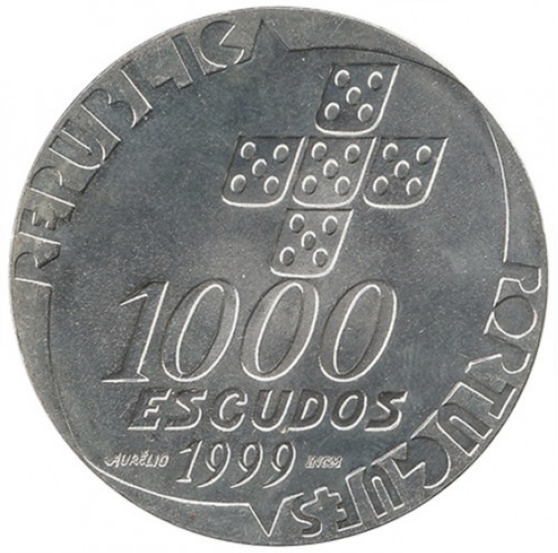 Portugal 1000$00 25 Anos do 25 de Abril 1999