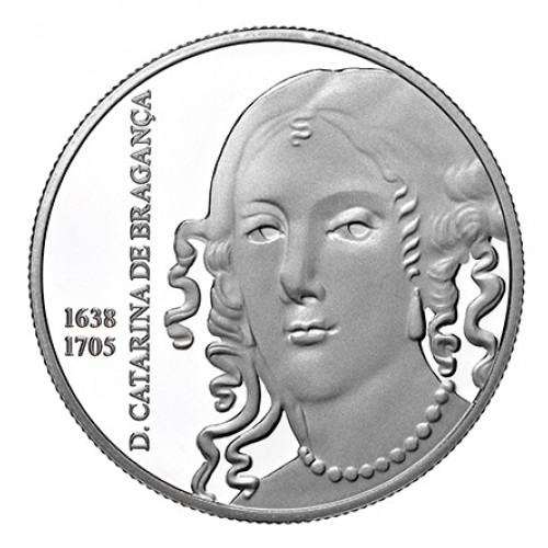 Portugal 5€ D. Catarina de Bragança Prata Proof 2016