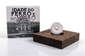 Portugal 5€ Idade Ferro e Vidro Prata Proof 2017