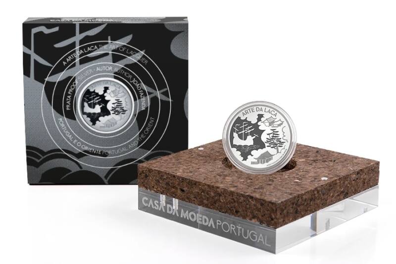 Portugal 5€ Arte Laca Prata Proof 2021