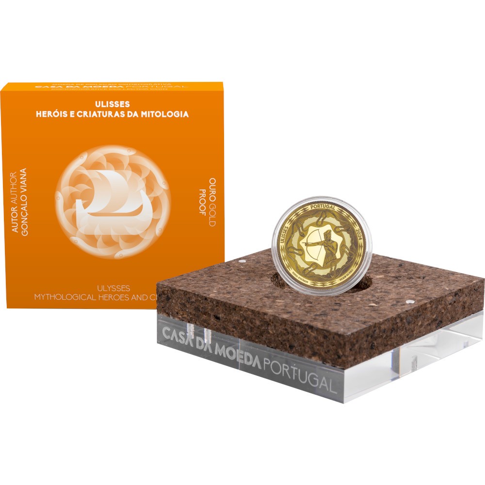 Portugal 5€ Ulisses Ouro Proof 2024