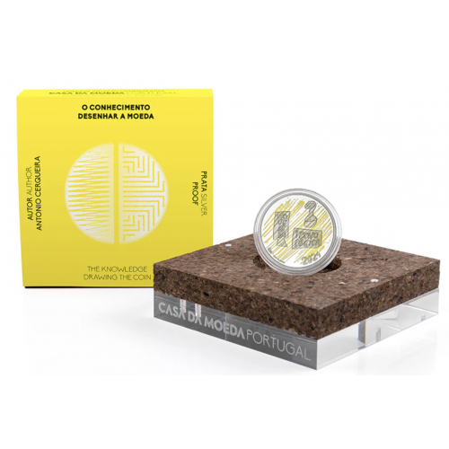 Portugal 5€ Conhecimento Prata Proof 2024
