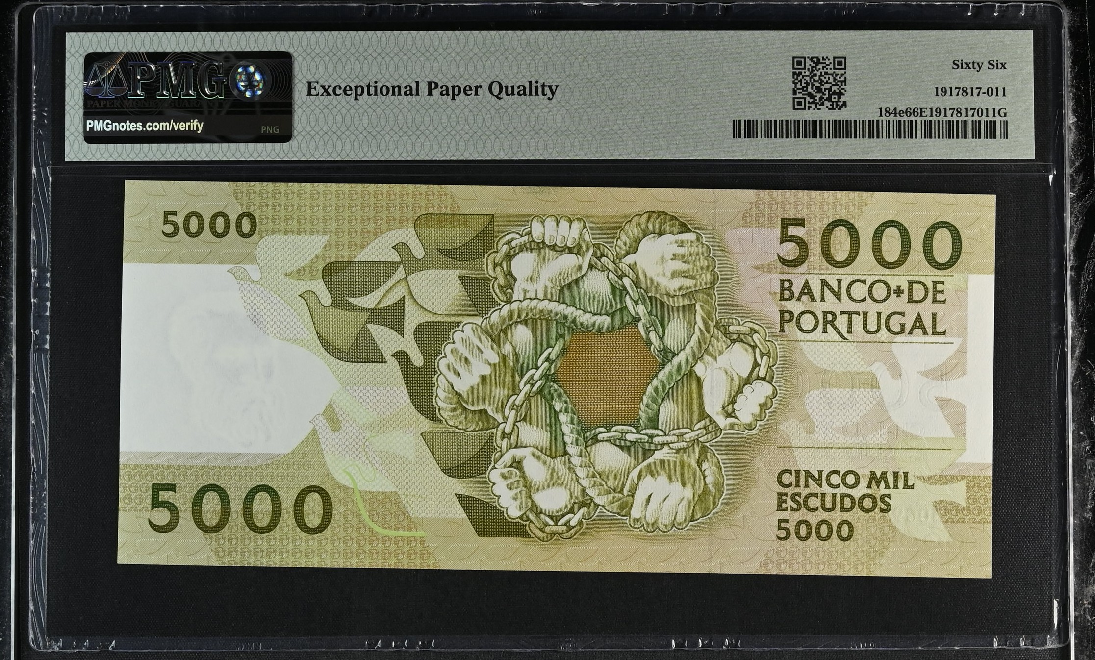5.000 Escudos Antero Quental 18.03.1993 -PMG66