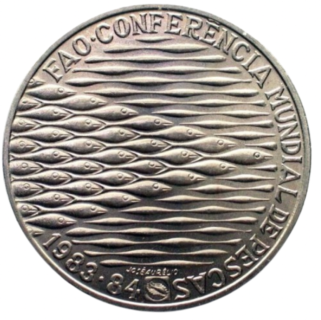 Portugal 250$00 FAO - Conferência Mundial das Pescas 1984