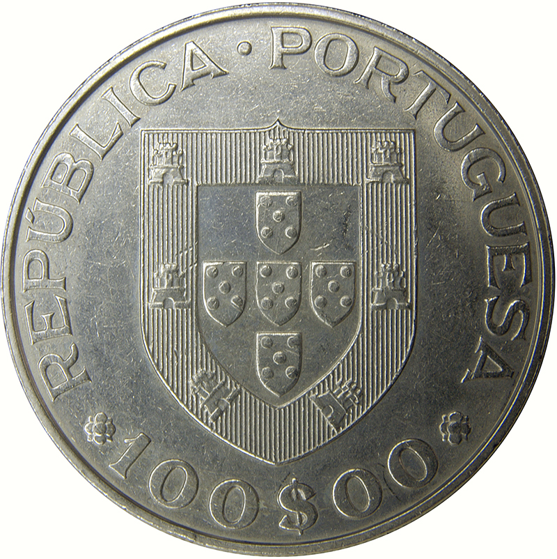 Portugal 100$00 Ano Internacional do Deficiente 1981
