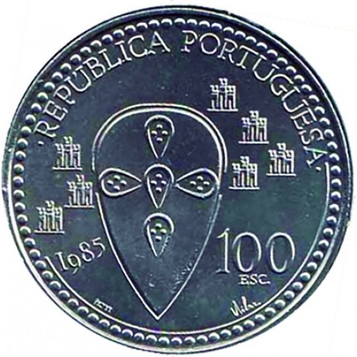 Portugal 100$00 Afonso Henriques 1985