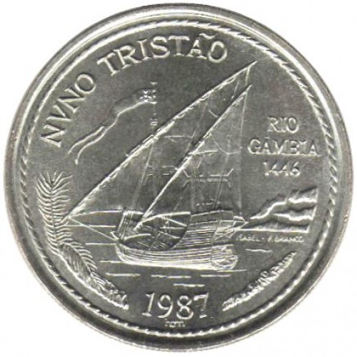 Portugal 100$00 - Nuno Tristão 1987