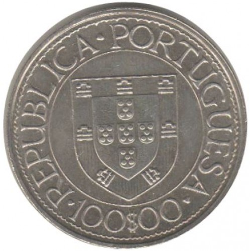 Portugal 100$00 - Bartolomeu Dias 1988