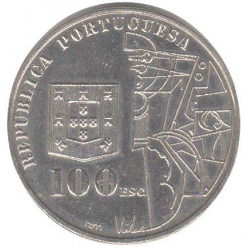 Portugal 100$00 - Amadeo Souza Cardoso 1986
