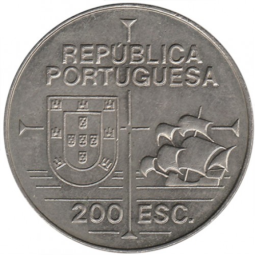 Portugal 200$00 Escudos - A Descoberta da Califórnia 1992