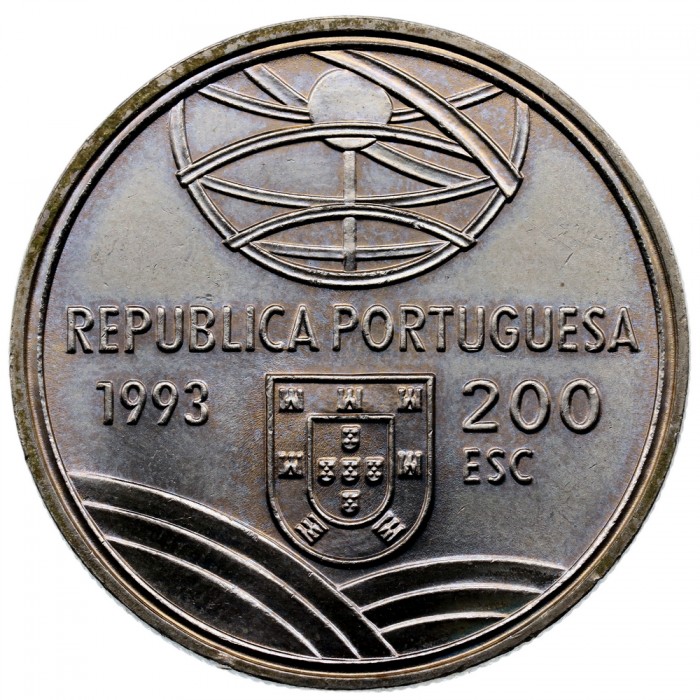 Portugal 200$00 Espingarda 1993