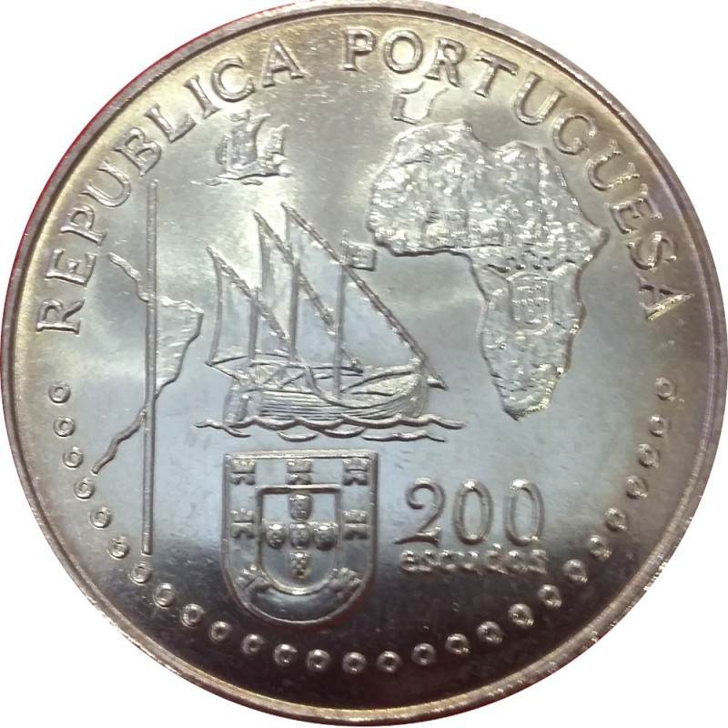 Portugal 200$00 Tratado de Tordesilhas 1994