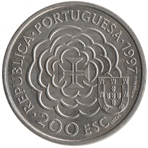 Portugal 200$00 Irmão Bento de Góis 1997