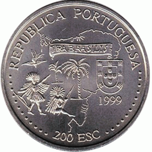 Portugal 200$00 Brasil 1999