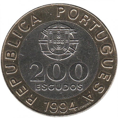 Portugal 200$00 Escudos - Capital Europeia da Cultura de 1994