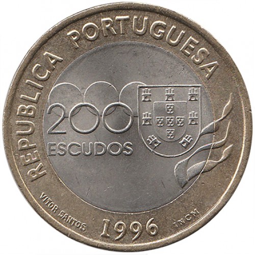 Portugal 200$00 XXVI Jogos Olímpicos 1996