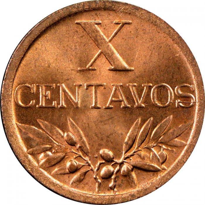 Portugal X Centavos 1944