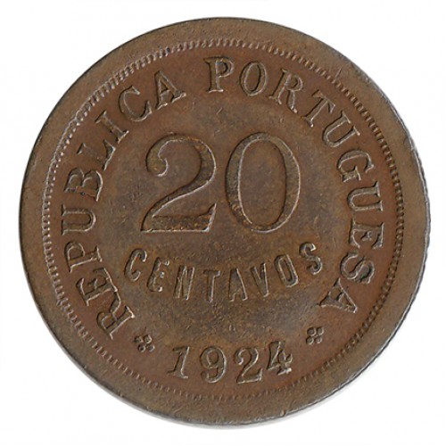 Portugal 20 Centavos 1924