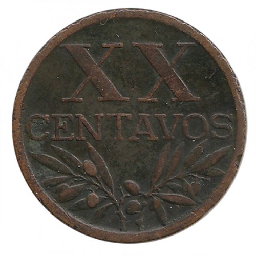 Portugal XX Centavos 1942