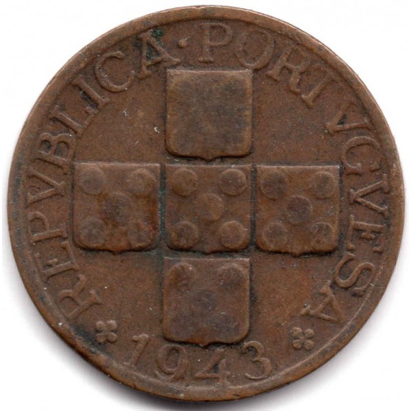 Portugal 20 Centavos 1943