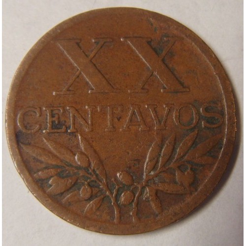 Portugal XX Centavos 1948