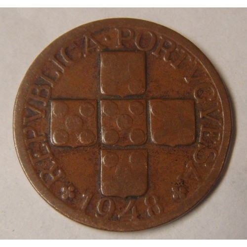 Portugal XX Centavos 1948