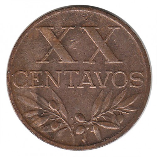 Portugal XX Centavos 1958