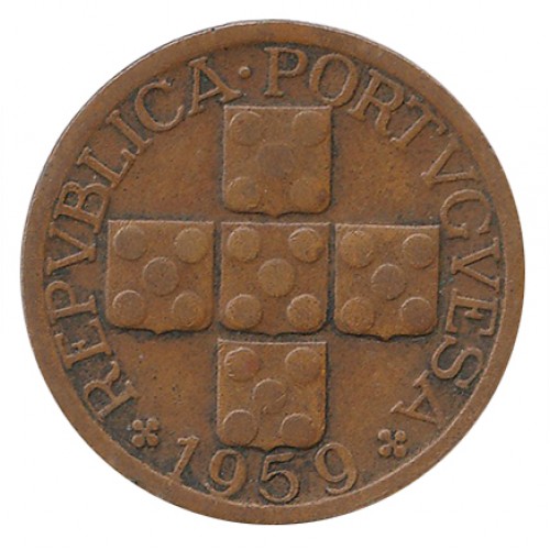 Portugal XX Centavos 1959